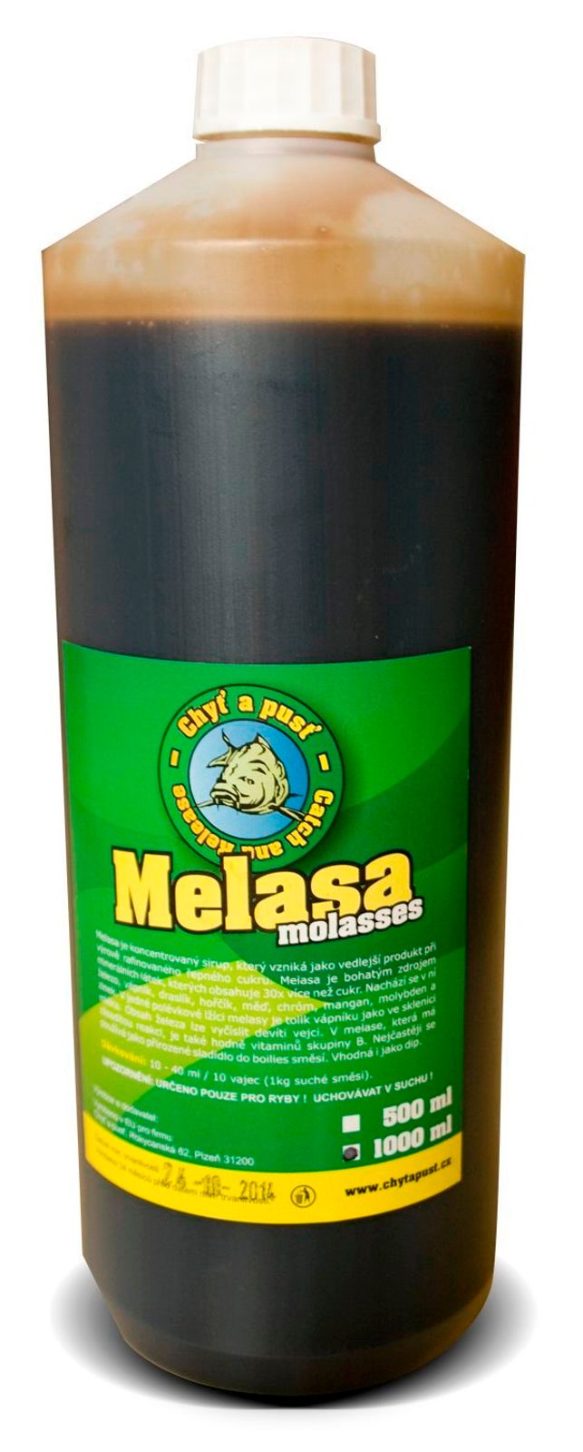 Chyť a pusť Melasa 1000ml - recenze