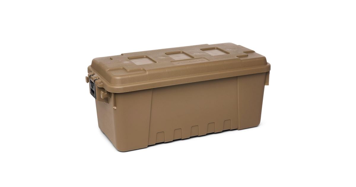 Plano Box Sportsmans Trunk Medium - Desert Tan - recenze a zkušenosti