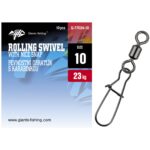 Giants fishing Pev. obratlík s karabinkou Rolling swivel with nice snap 10ks  - recenze