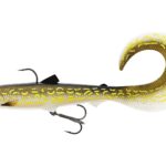 Westin Gumová nástraha Bullteez Curltail R2F Sinking Natural Pike  - recenze