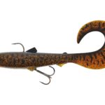 Westin Gumová nástraha Bullteez Curltail R2F Sinking Motoroil Burbot  - recenze