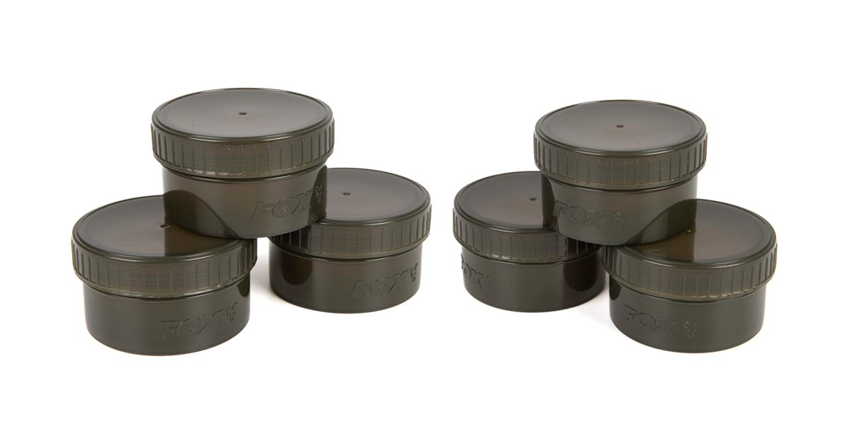 Fox Krabička Na Nástrahy Edges Hookbaits Pots Half 6 ks - recenze a zkušenosti