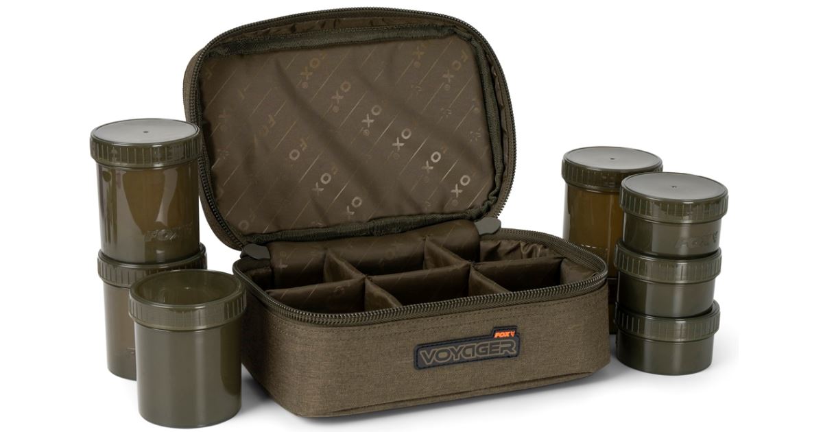 Fox Pouzdro Voyager 8 Pot Hookbait Case - recenze a zkušenosti