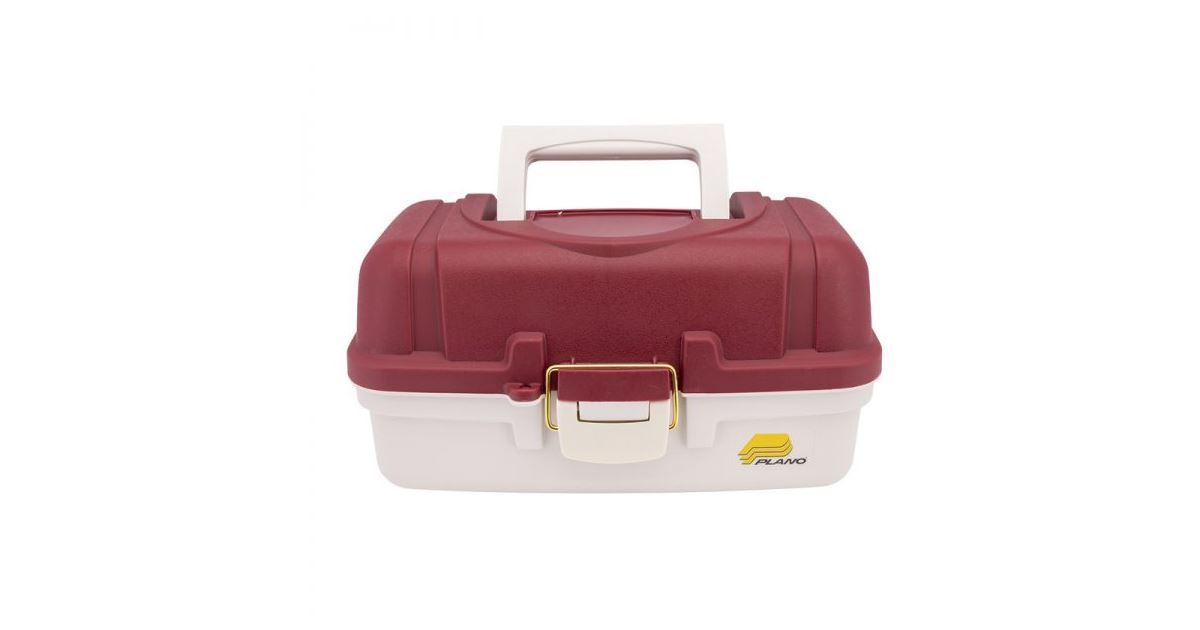 Plano Kufřík One-Tray Tackle Box Red Metallic/Off-White - recenze a zkušenosti