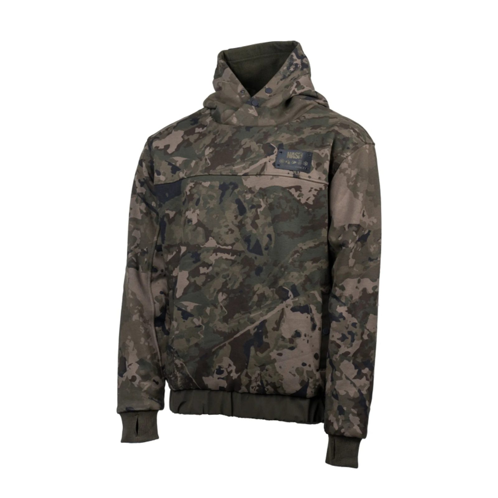Nash Mikina ZT Wind Chill Hoody Camo S - recenze