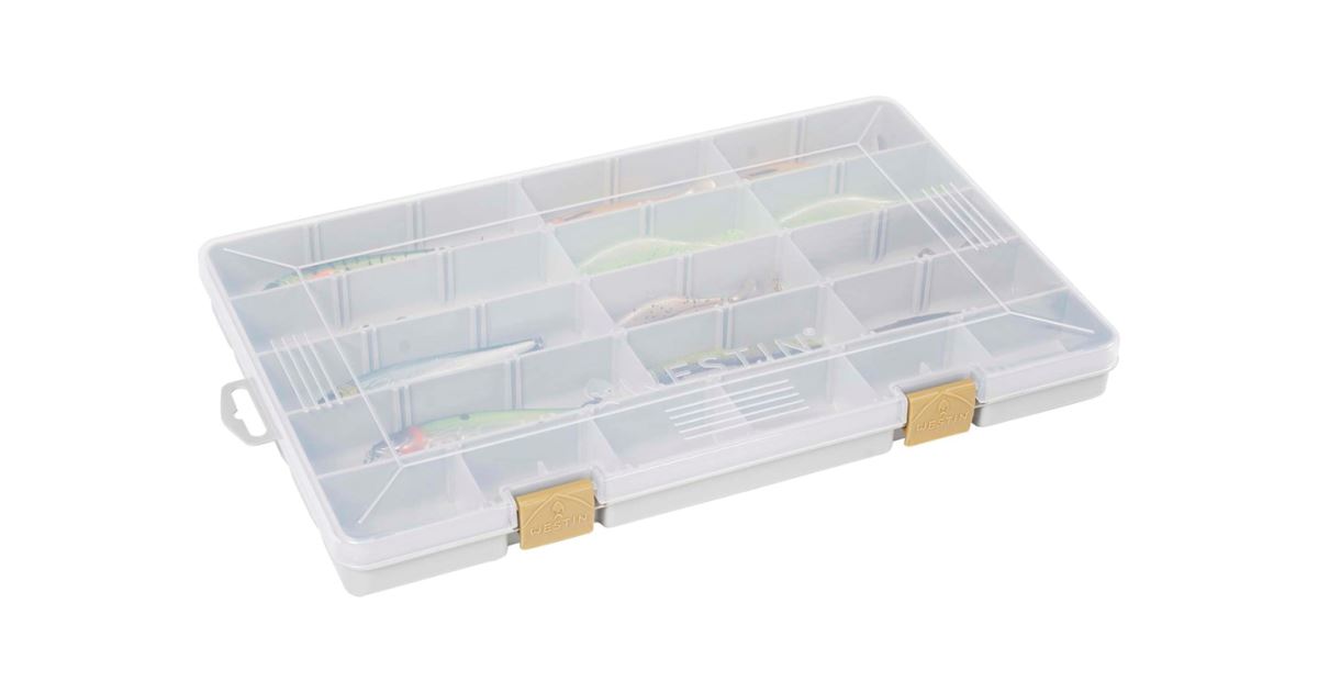 Westin Krabička W3 Tackle Box Grey/Clear 35,5 x 22,5 x 3,5 cm - recenze a zkušenosti