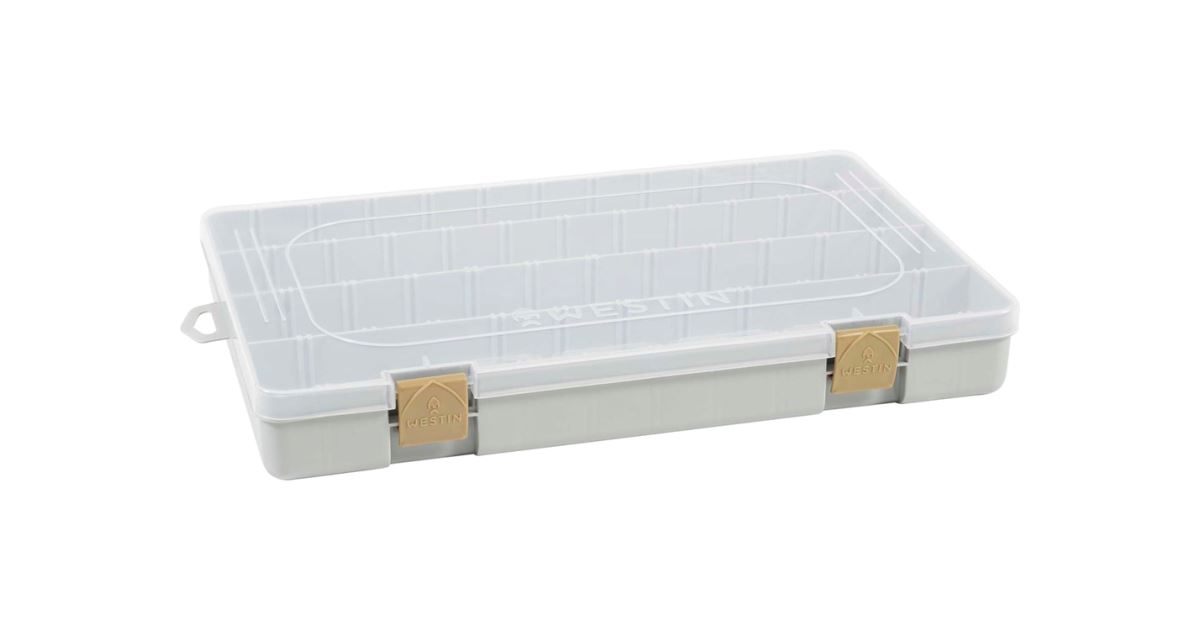 Westin Krabička W3 Tackle Box Grey/Clear 36 x 22,5 x 4,8 cm - recenze a zkušenosti