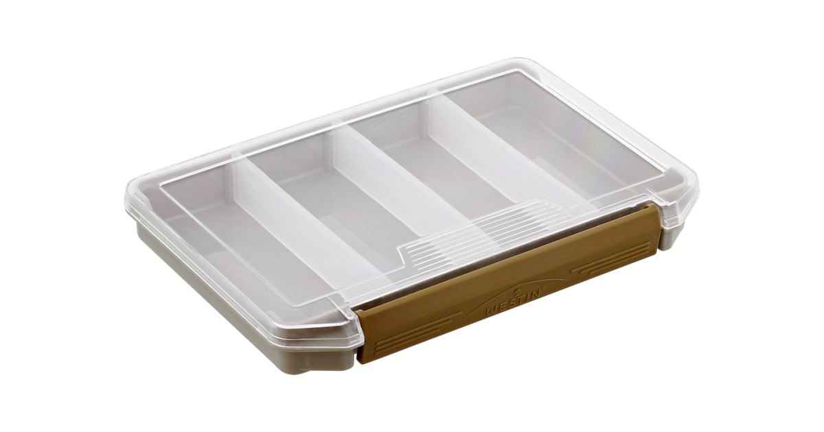Westin Krabička W3 Tackle Box Grey/Clear S5 20,5 x 14,5 x 3 cm - recenze a zkušenosti