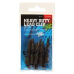 Giants Fishing Boční závěs kovový Heavy Duty Lead Clip Green 10ks - recenze