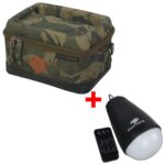 Giants fishing Akční set - Pouzdro na elektroniku Medium + Světlo Camping Lamp LED Multicolour - recenze