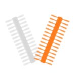 Delphin Nekonečná zarážka Q-Stop transparentní + oranžová  - recenze