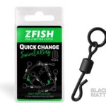 Zfish Obratlík Quick Change Swivel with Ring vel.8 10ks  - recenze